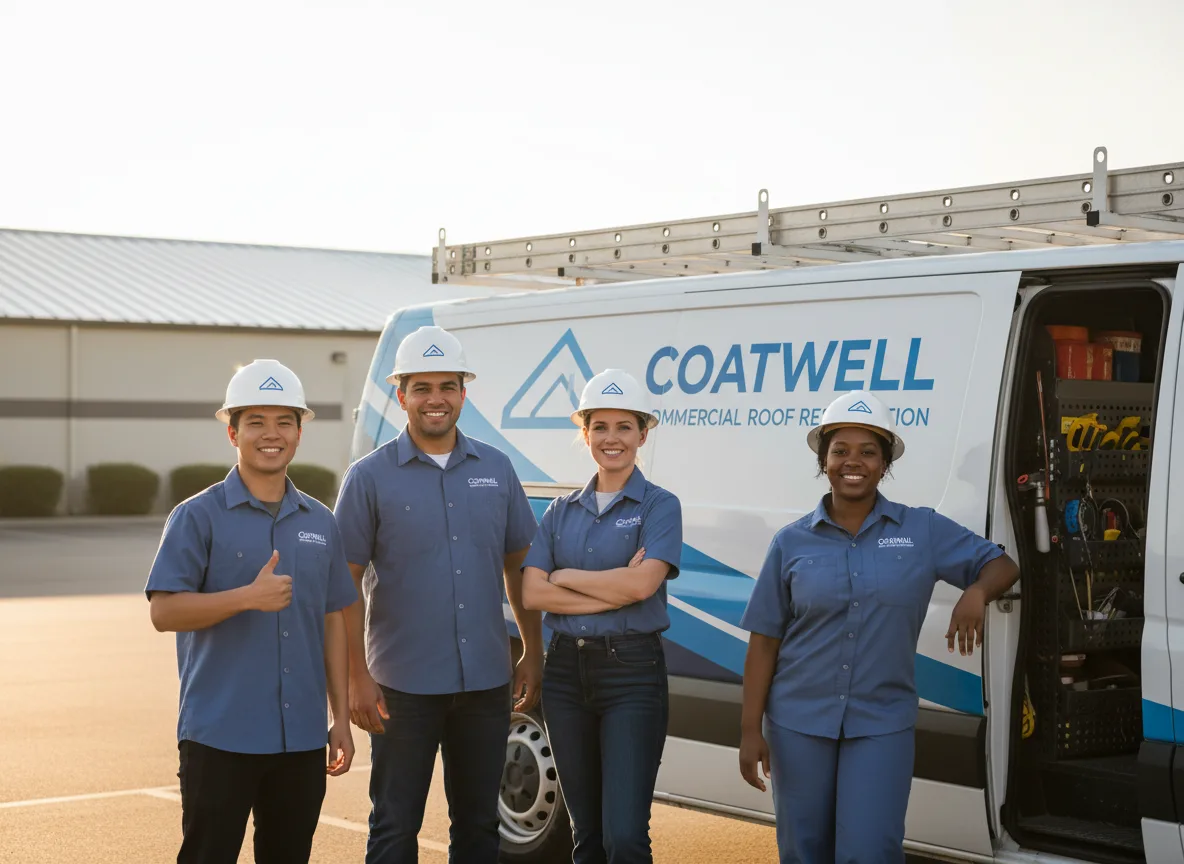 Commercial roof coating company in Riverton, IL